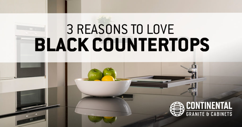 3 Reasons to Love Black Countertops